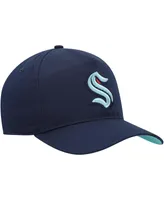 Men's '47 Brand Deep Sea Blue Seattle Kraken Primary Hitch Snapback Hat