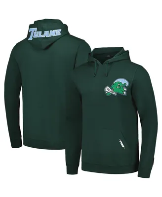 Men's Pro Standard Green Tulane Wave Classic Pullover Hoodie