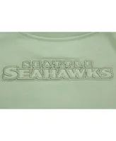 Women's Pro Standard Green Seattle Seahawks Neutral Pullover Sweatshirt