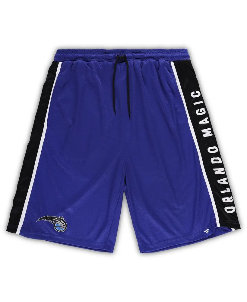 Men's Fanatics Blue Orlando Magic Big and Tall Referee Iconic Mesh Shorts