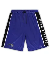 Men's Fanatics Blue Orlando Magic Big and Tall Referee Iconic Mesh Shorts