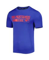 Men's Champion Royal Smu Mustangs Impact Knockout T-shirt