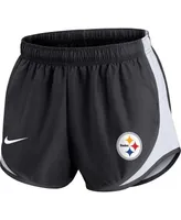 Women's Nike Black Pittsburgh Steelers Tempo Shorts