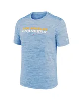 Men's Nike Powder Blue Los Angeles Chargers Velocity Performance T-shirt