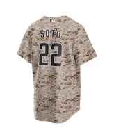 Men's Nike Juan Soto Camo San Diego Padres Usmc Alternate Replica Player Jersey