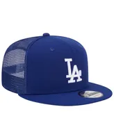 Men's New Era Royal Los Angeles Dodgers Team Color Trucker 9FIFTY Snapback Hat