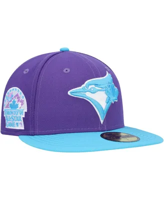 Men's New Era Purple Toronto Blue Jays Vice 59FIFTY Fitted Hat