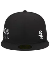 Men's New Era Black Chicago White Sox Jersey 59FIFTY Fitted Hat