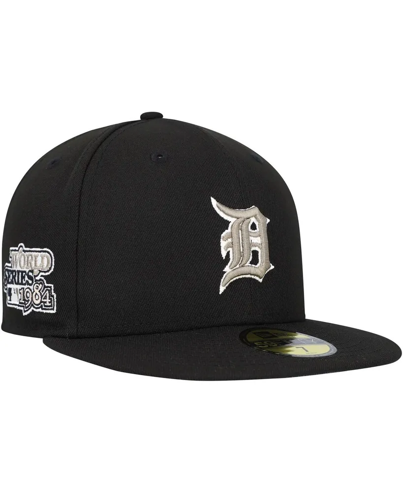 New Era Kids' 59FIFTY Detroit Tigers Basic Fitted Hat in Black | Size 6 3/8 | 70659425