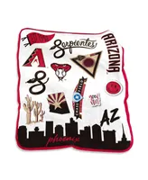 Arizona Diamondbacks 50'' x 60'' Native Raschel Plush Throw Blanket