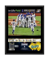 Los Angeles Dodgers 12" x 15" 2020 Mlb World Series Champions Sublimated Plaque