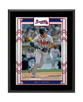 Matt Olson Atlanta Braves Framed 10.5" x 13" Sublimated Player Plaque