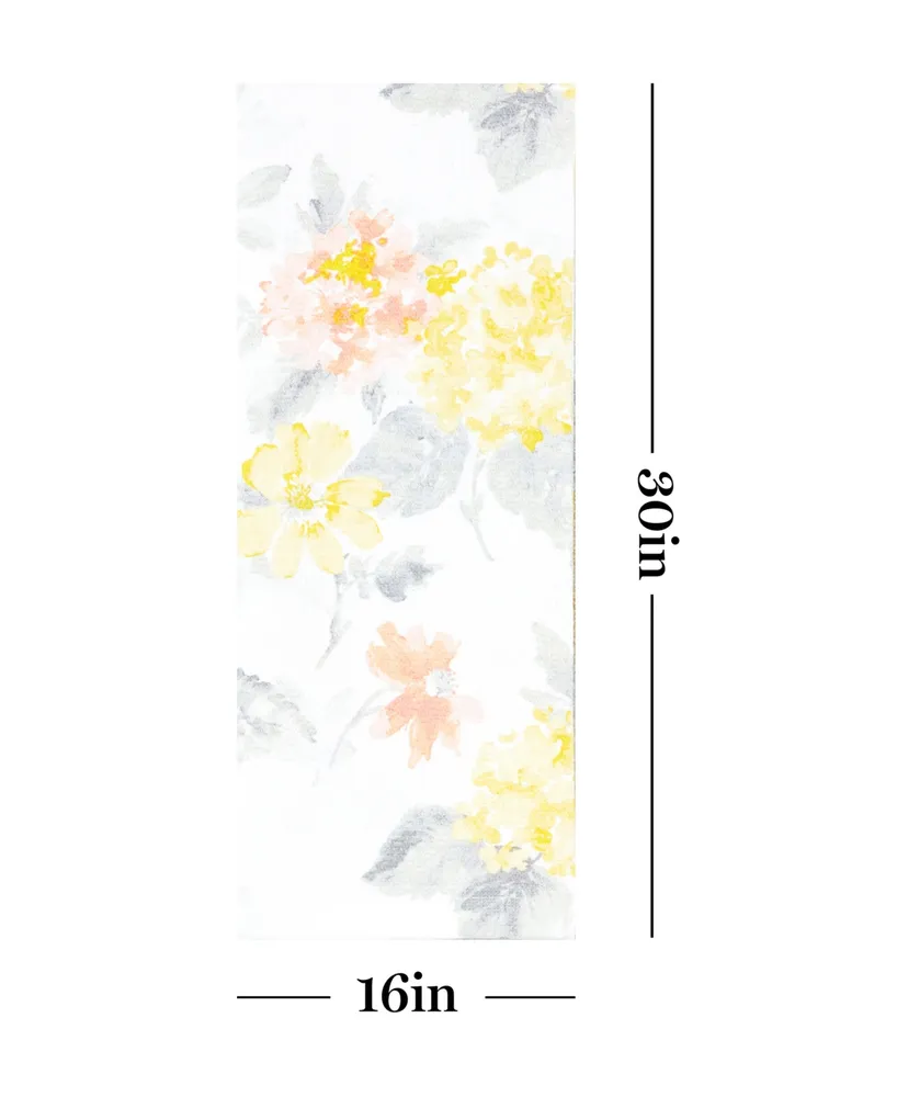 Martha Stewart Amber Floral Kitchen Towel Set 2-Pack, 16" x 28"