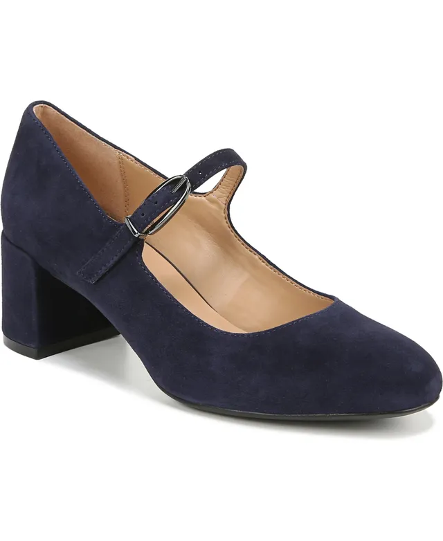 navy blue mary jane pumps