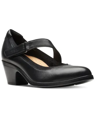 Clarks Women's Emily Mabel Asymmetric Mary Jane Shoes