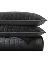 Vera Wang Diamond Velvet Quilt Sets