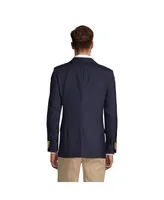 Lands' End Men's Tailored Fit Hopsack Blazer