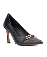 Women's Katerina- Lizard Embossed Pump Heels