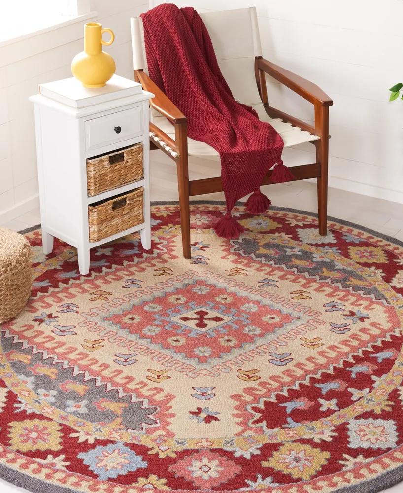 Safavieh Aurora APN801 5' x 5' Round Area Rug