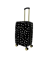 Jenni Chan Polka Dot 3-Piece Hardside Spinner Set