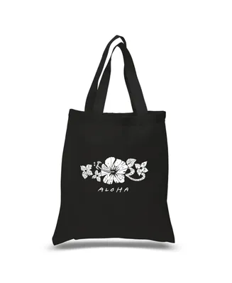 Aloha - Small Word Art Tote Bag