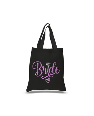Bride - Small Word Art Tote Bag