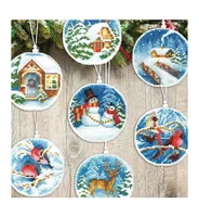 Charivna Mit Christmas tree toy cross-stitch kit T-20C - Assorted Pre