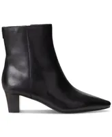 Lauren Ralph Women's Willa Square-Toe Dress Booties