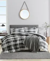 Nautica Cross View Plaid Brushed Micro Suede Comforter Sets