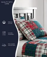 Nautica Emmet Patchwork Cotton Reversible Quilt Sets