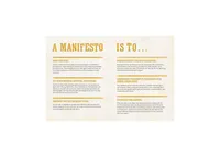 You Need a Manifesto- How to Craft Your Convictions and Put Them to Work by Charlotte Burgess