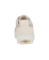 Guess Women's Genza Platform Lace Up Round Toe Sneakers