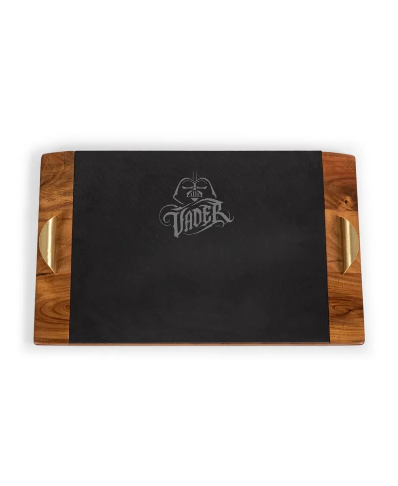 Star Wars Darth Vader Covina Acacia and Slate Charcuterie Board