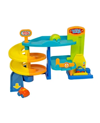 Happy Line Parking Garage Playset