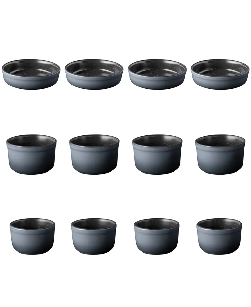 BergHOFF Gem Stoneware 12 Piece Ramekin Set