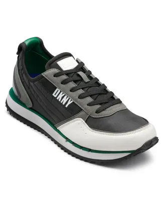 Dkny Men's Mixed Media Runner Sneakers