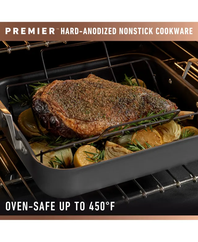 Calphalon Premier Nonstick 16 Roasting Pan with Rack