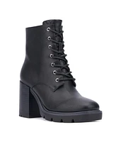 New York & Company Women's Gigi- Stacked Heel Ankle Boot