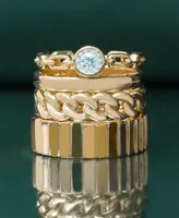 Audrey by Aurate Textured Infinity Band Gold Vermeil, Created for Macy's