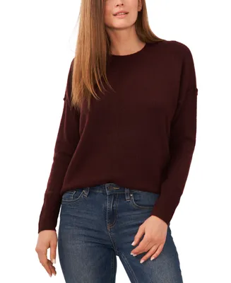 Vince Camuto Cozy Long Sleeve Extend Shoulder Sweater