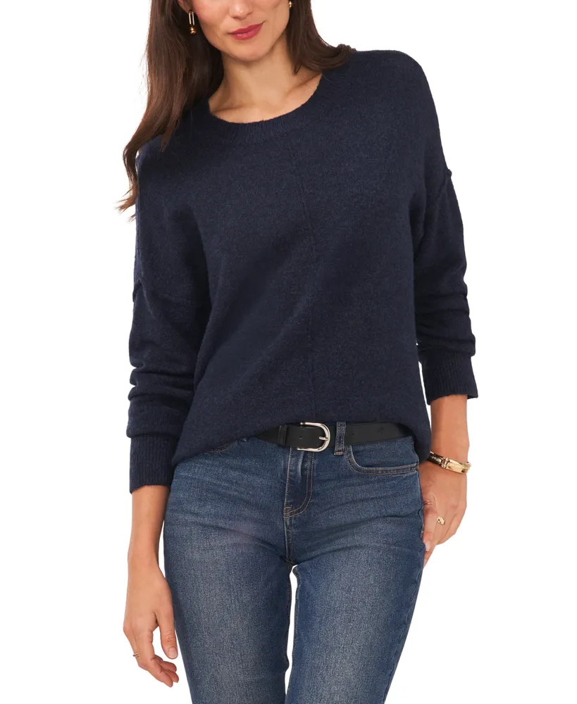 Vince Camuto Cozy Long Sleeve Extend Shoulder Sweater