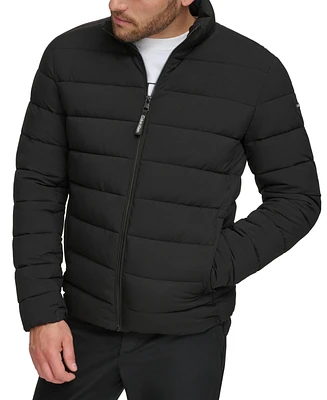 Calvin Klein Men's Quilted Infinite Stretch Water-Resistant Puffer Jacket
