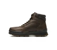 Men´s Outdoor Dark Brown Leather Boots By Flexi