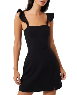 French Connection Women's Whisper Ruffle-Strap Dress