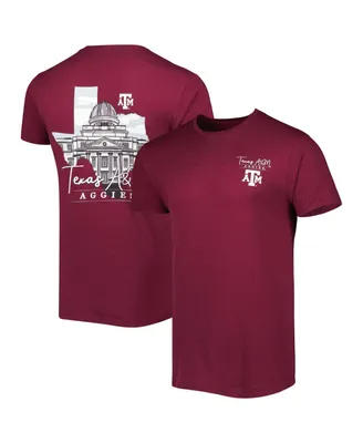 Men's Maroon Texas A&M Aggies Hyperlocal T-shirt
