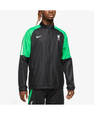 Men's Nike Black Liverpool Academy Awf Raglan Full-Zip Jacket