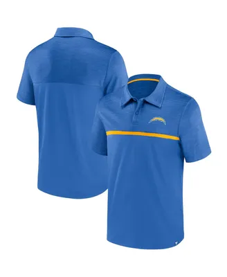 Men's Fanatics Powder Blue Los Angeles Chargers Primary Polo Shirt