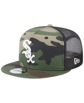 Men's New Era Camo Chicago White Sox Trucker 9FIFTY Snapback Hat