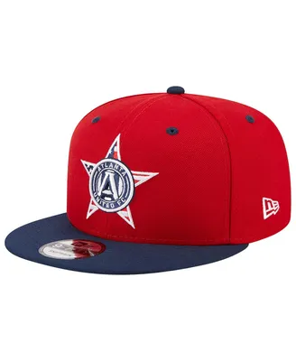Men's New Era Red Atlanta United Fc Americana 9FIFTY Snapback Hat