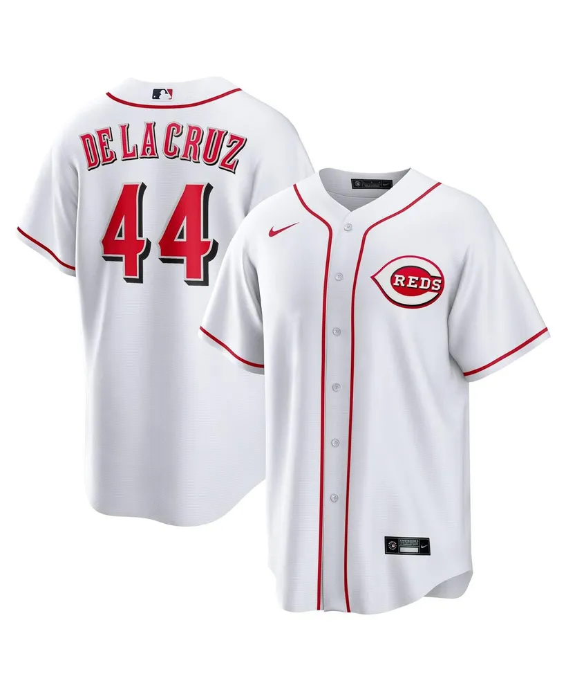 Men's Nike Elly De La Cruz White Cincinnati Reds Home Replica Jersey